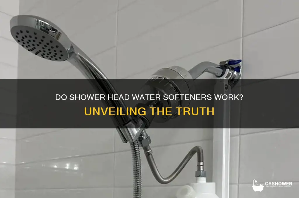 do shower head water softeners work