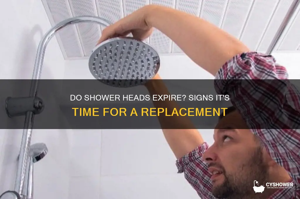 do shower heads go bad