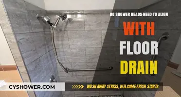 Shower Head Alignment: Does It Matter for Floor Drain Efficiency?