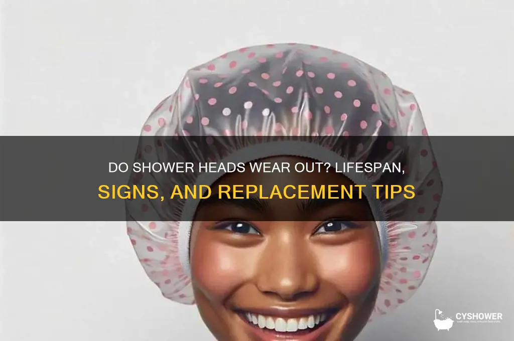 do shower heads wear out