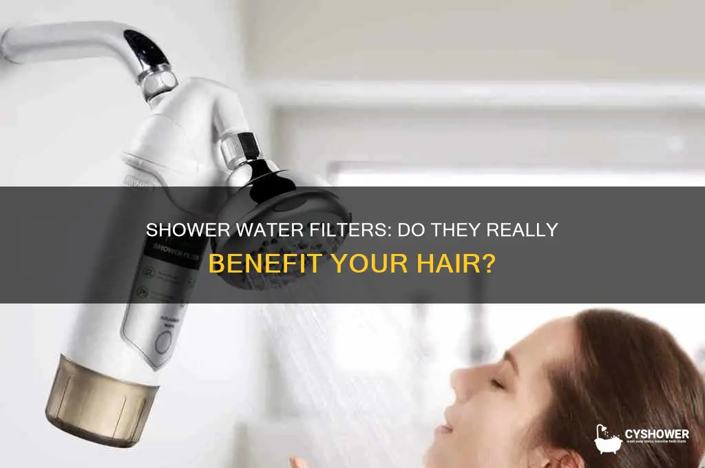 do shower water filter help hair
