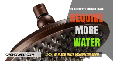 Do Sunflower Shower Heads Use More Water? Facts and Myths