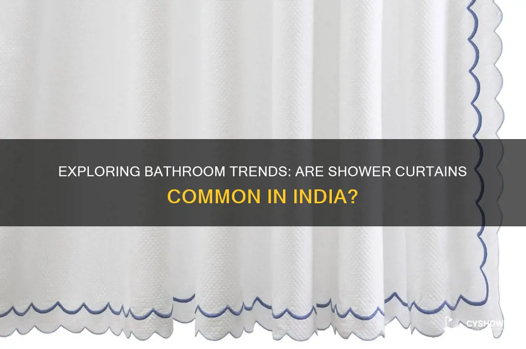 do they have shower curtains in india