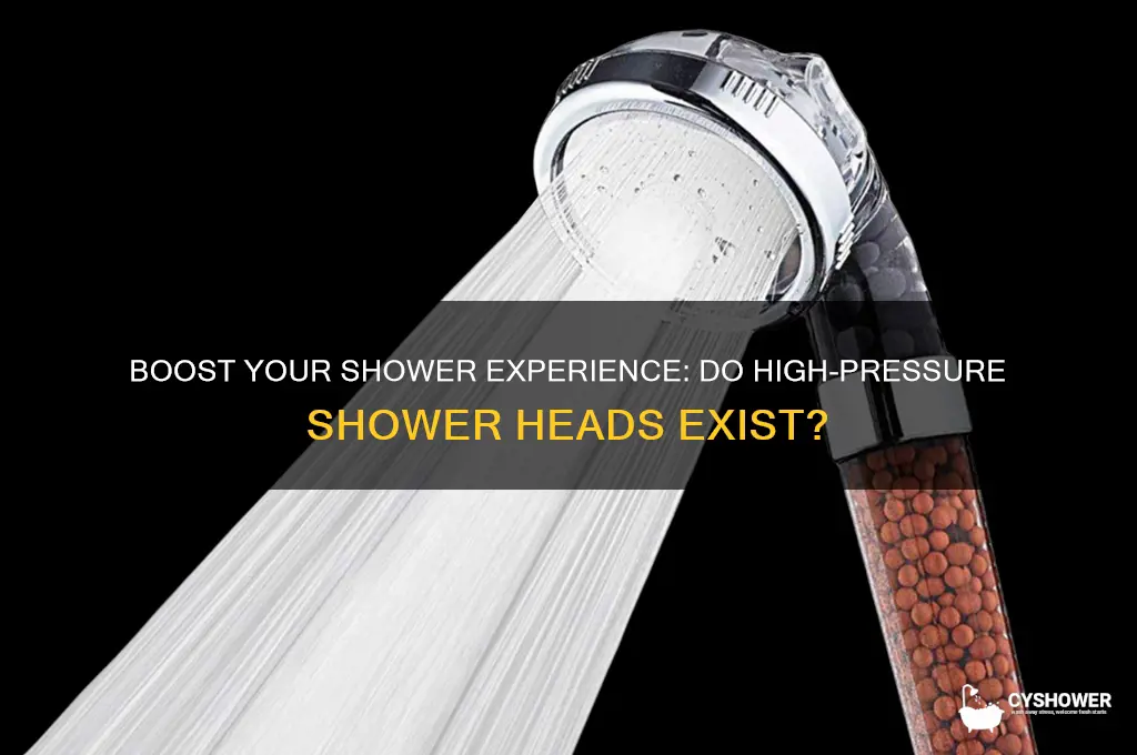 do they make shower heads that increase water pressure