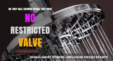 Unrestricted Shower Heads: Are Non-Restrictive Valve Options Available for Purchase?