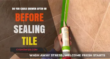 Caulking Shower: Before or After Sealing Tile? Expert Tips