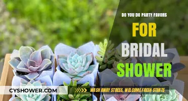 Should You Include Party Favors at Your Bridal Shower? Tips & Ideas