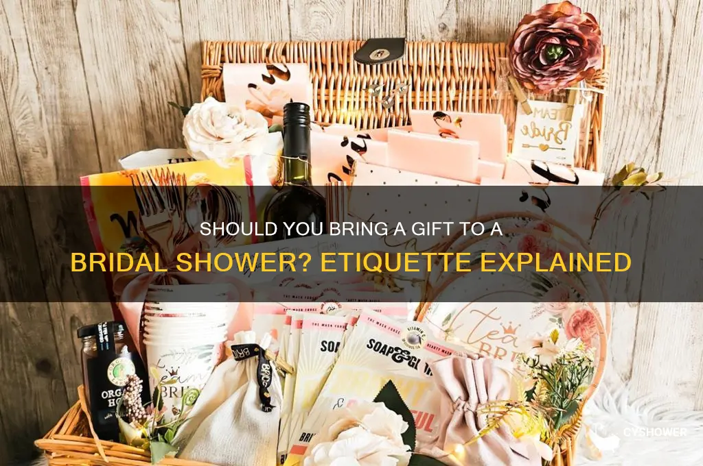 do you get a gift for a bridal shower