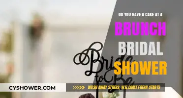 Sweet Brunch Ideas: Should You Serve Cake at a Bridal Shower?