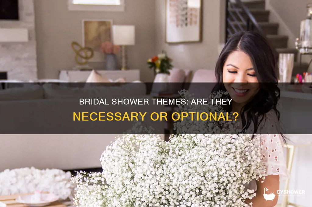 do you have to have a bridal shower theme