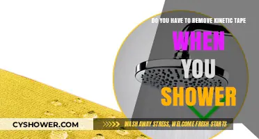 Showering with Kinetic Tape: To Remove or Not?