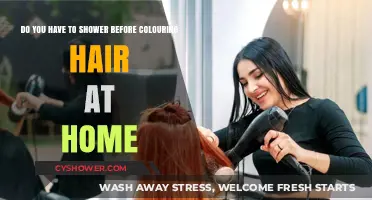 Should You Shower Before Coloring Hair at Home? Expert Tips