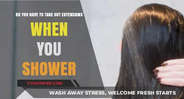 Showering with Hair Extensions: To Remove or Not to Remove?