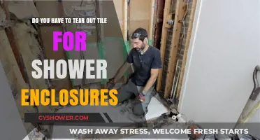 Shower Enclosure Renovation: Tearing Out Tile or Keeping It?