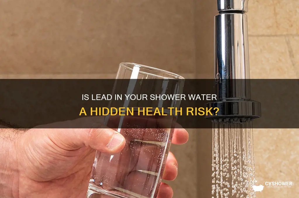 do you have to worry about lead in shower water