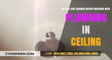 Does Ceiling Plumbing Reduce Shower Water Pressure? Find Out Here