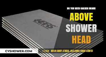 Do You Need Backer Board Above Shower Head? Essential Tips