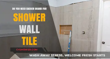 Do You Need Backer Board for Shower Wall Tile? A Guide