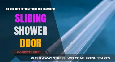 Frameless Sliding Shower Doors: Bottom Track Necessity Explained