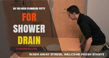 Shower Drain Installation: Is Plumbers Putty Necessary or Optional?