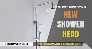 Shower Head Installation: Is Plumbers Tape Necessary for a Secure Fit?