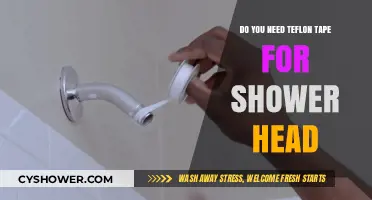 Shower Head Installation: Is Teflon Tape Necessary for a Leak-Free Fit?