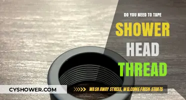 Should You Tape Shower Head Threads? A Quick Plumbing Guide
