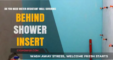 Water-Resistant Wall Covering: Essential for Shower Inserts?