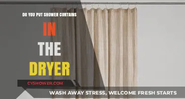 Can You Dry Shower Curtains in the Dryer? Tips and Tricks