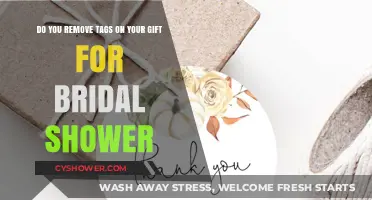 Should You Remove Tags from Bridal Shower Gifts? Etiquette Explained