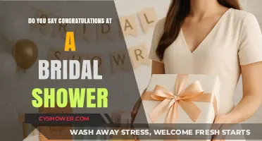 Should You Say Congratulations at a Bridal Shower? Etiquette Explained