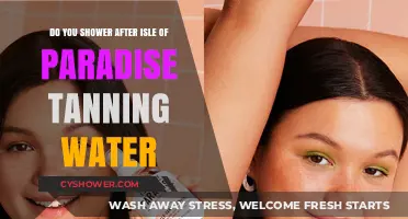 Should You Shower After Using Isle of Paradise Tanning Water?