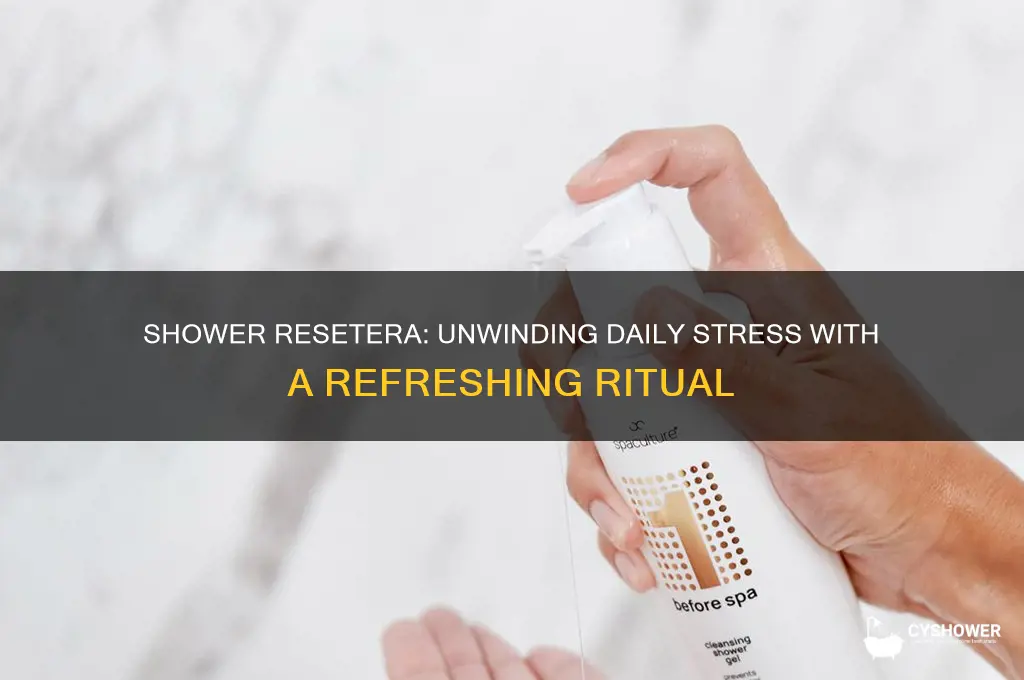 do you take a shower resetera