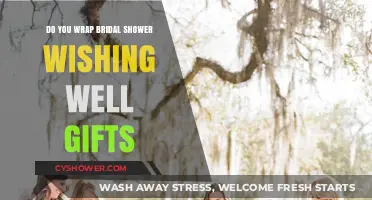 Bridal Shower Wishing Well Gifts: To Wrap or Not?