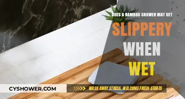 Bamboo Shower Mat Safety: Slippery When Wet or Secure?
