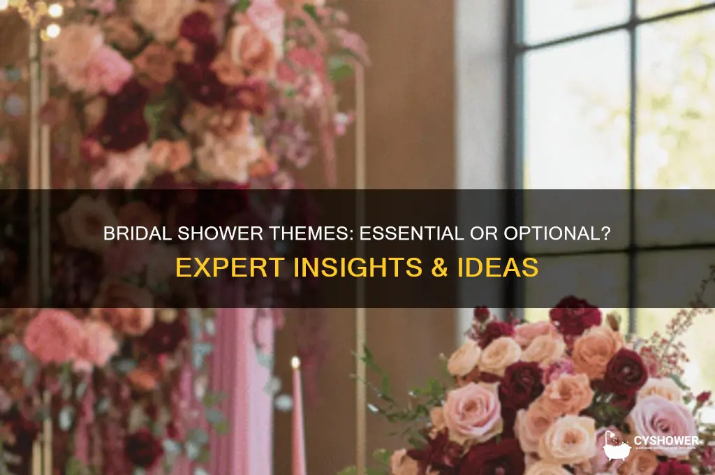 does a bridal shower need a theme