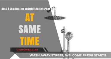 Can a Combo Shower System Spray Water Simultaneously? Find Out Here