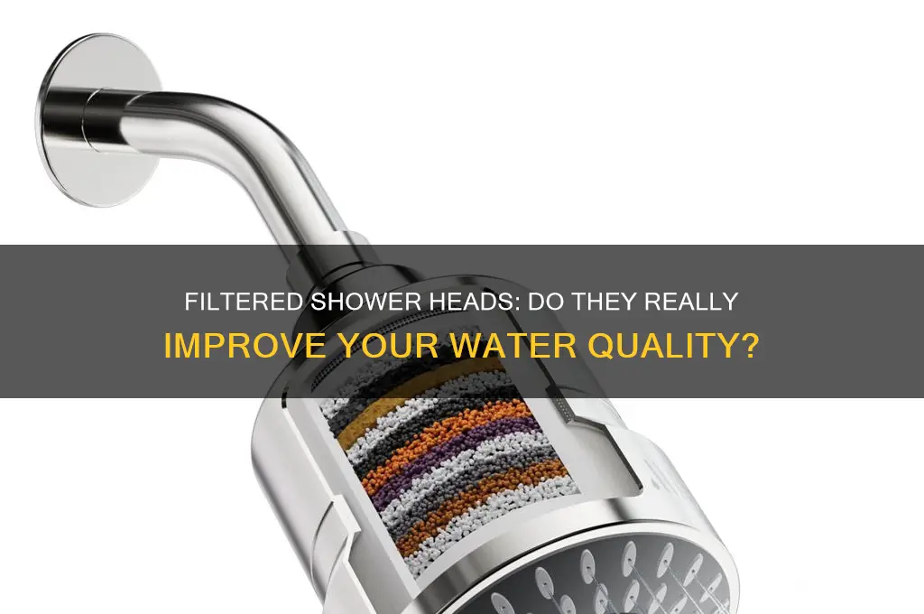 does a filtered shower head make a difference