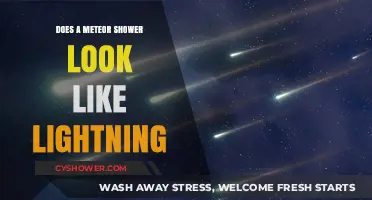 Do Meteor Showers Resemble Lightning? Unveiling the Celestial Spectacle