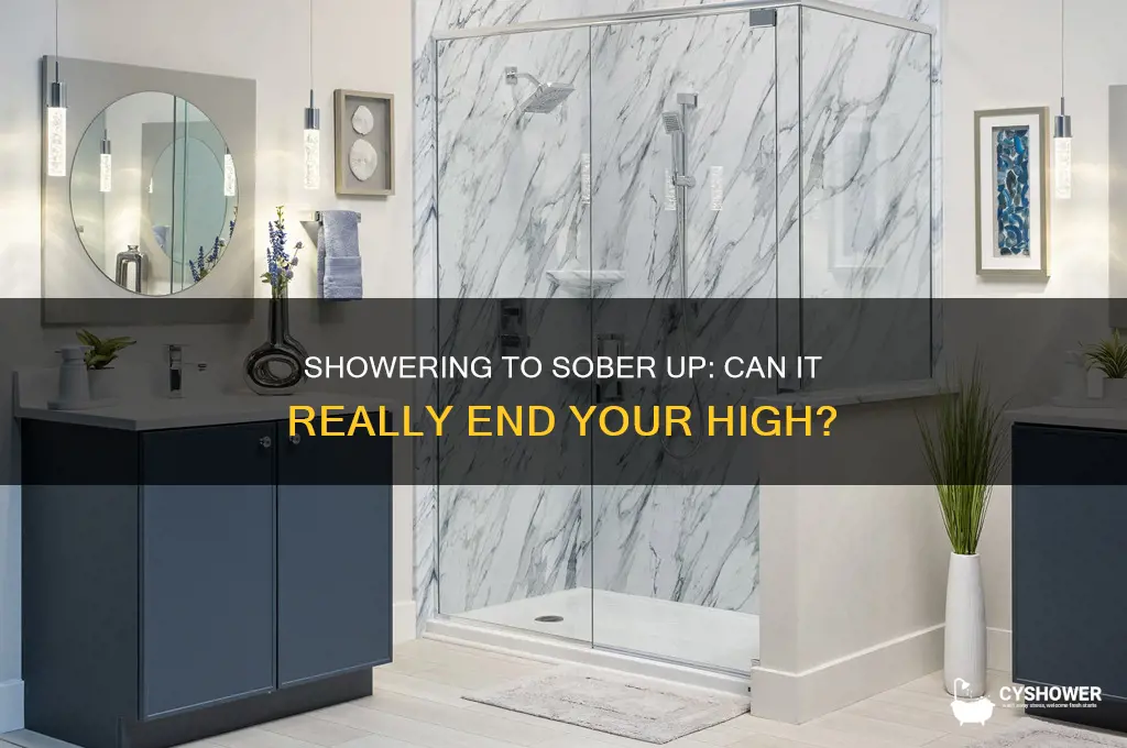 does a shower get rid of your high