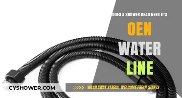 Does a Shower Head Need Its Own Dedicated Water Line?
