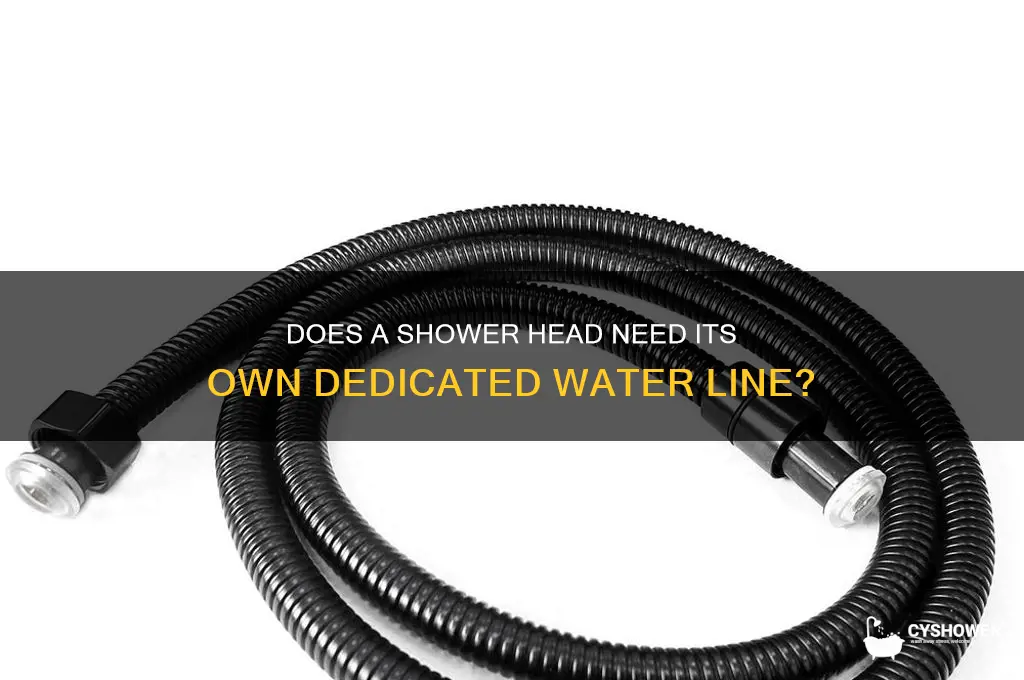 does a shower head need it