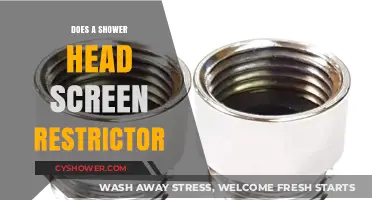 Does a Shower Head Screen Restrictor Impact Water Flow and Pressure?