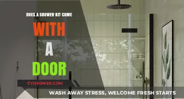 Shower Kit Essentials: Does It Include a Door?