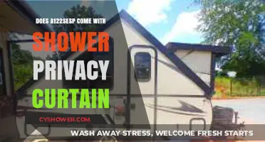 A122SESP Shower Privacy Curtain: Included or Separate Purchase?