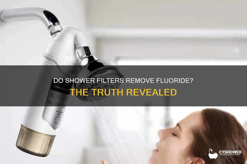 does any shower filter take out flouride