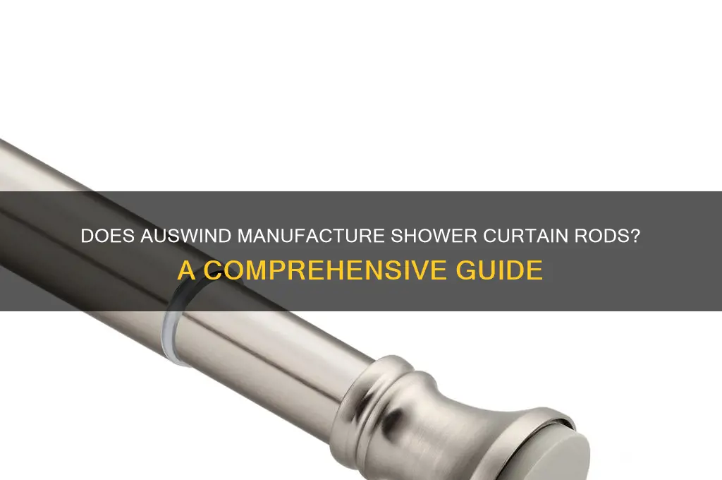 does auswind make shower curtain rods