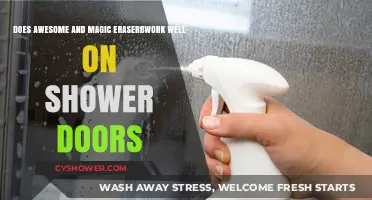 Awesome vs. Magic Eraser: Which Cleans Shower Doors Best?