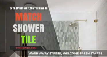 Matching Bathroom Floor and Shower Tiles: Design Harmony or Creative Freedom?