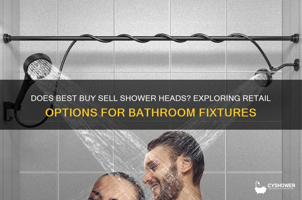 does best buy sell shower heads
